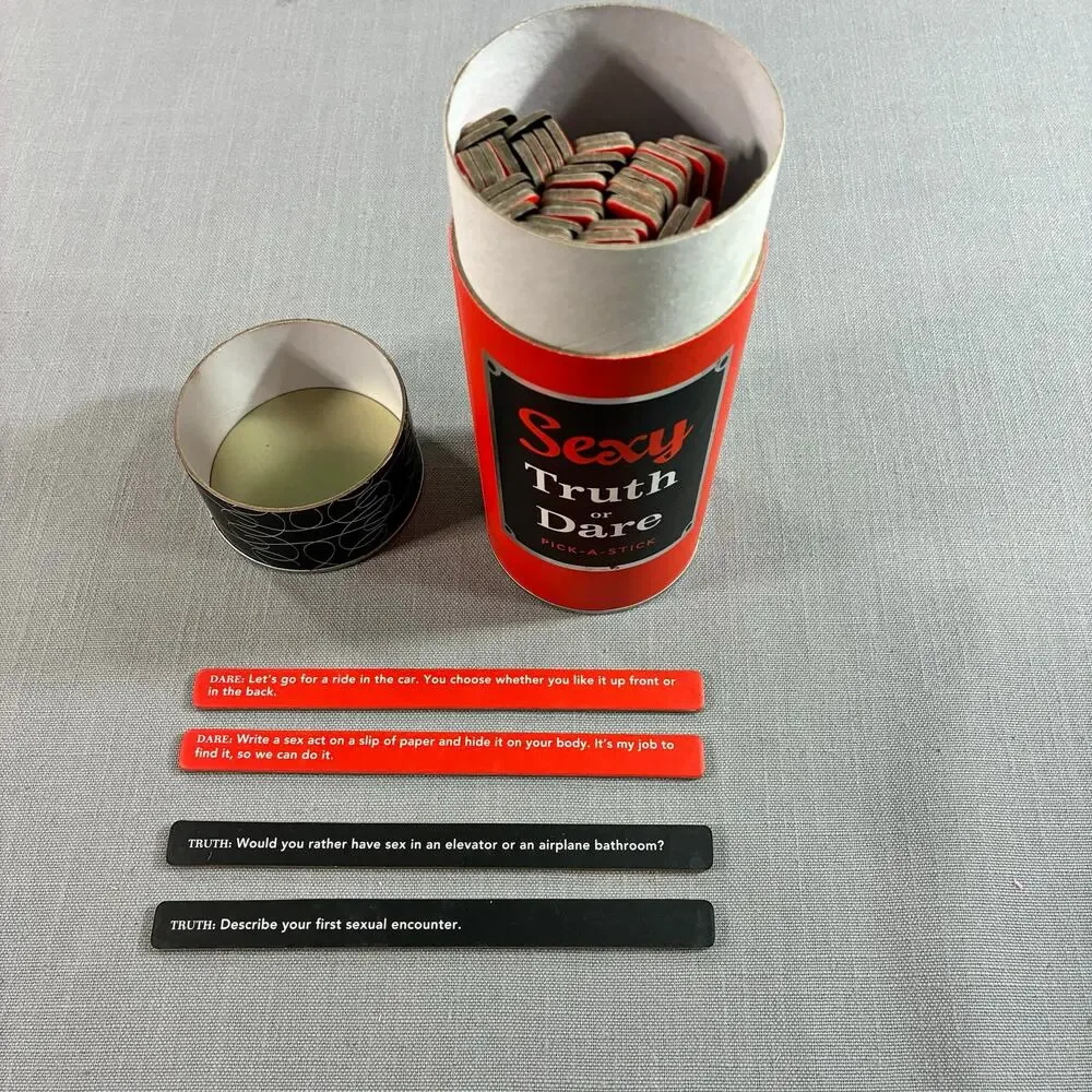 Sexy Truth Or Dare Pick-A-Stick Adult Party Game Couples Date Night